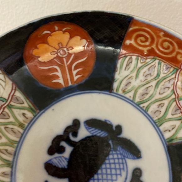 Antique Japanese IMARI EDO Small Plate - Picture 7 of 8